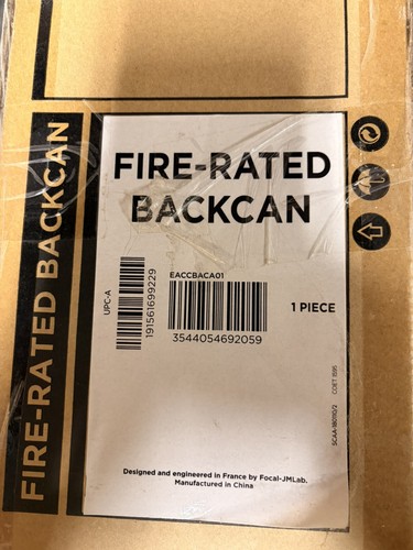 Focal fire rated backcan pair - focal,